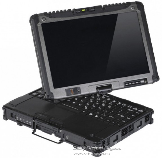 Ноутбук Toshiba Libretto W100-10D оснащен модемом 3G HSDPA