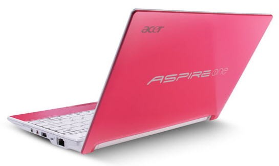 Acer представил яркую серию нетбуков Aspire One Happy