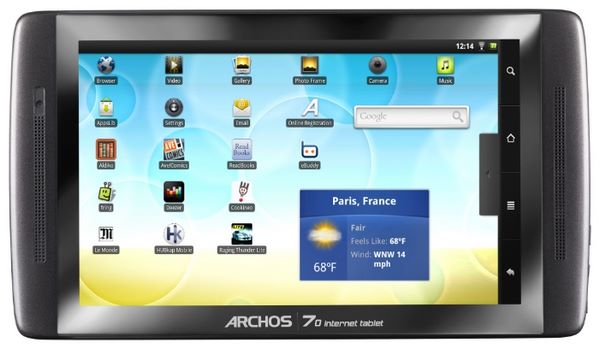 Archos 48 — недорогой 4,8″ планшетник с 500ГБ жестким диском