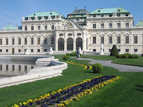 Дворец Бельведер (Belvedere) и другие достопримечательности Вены